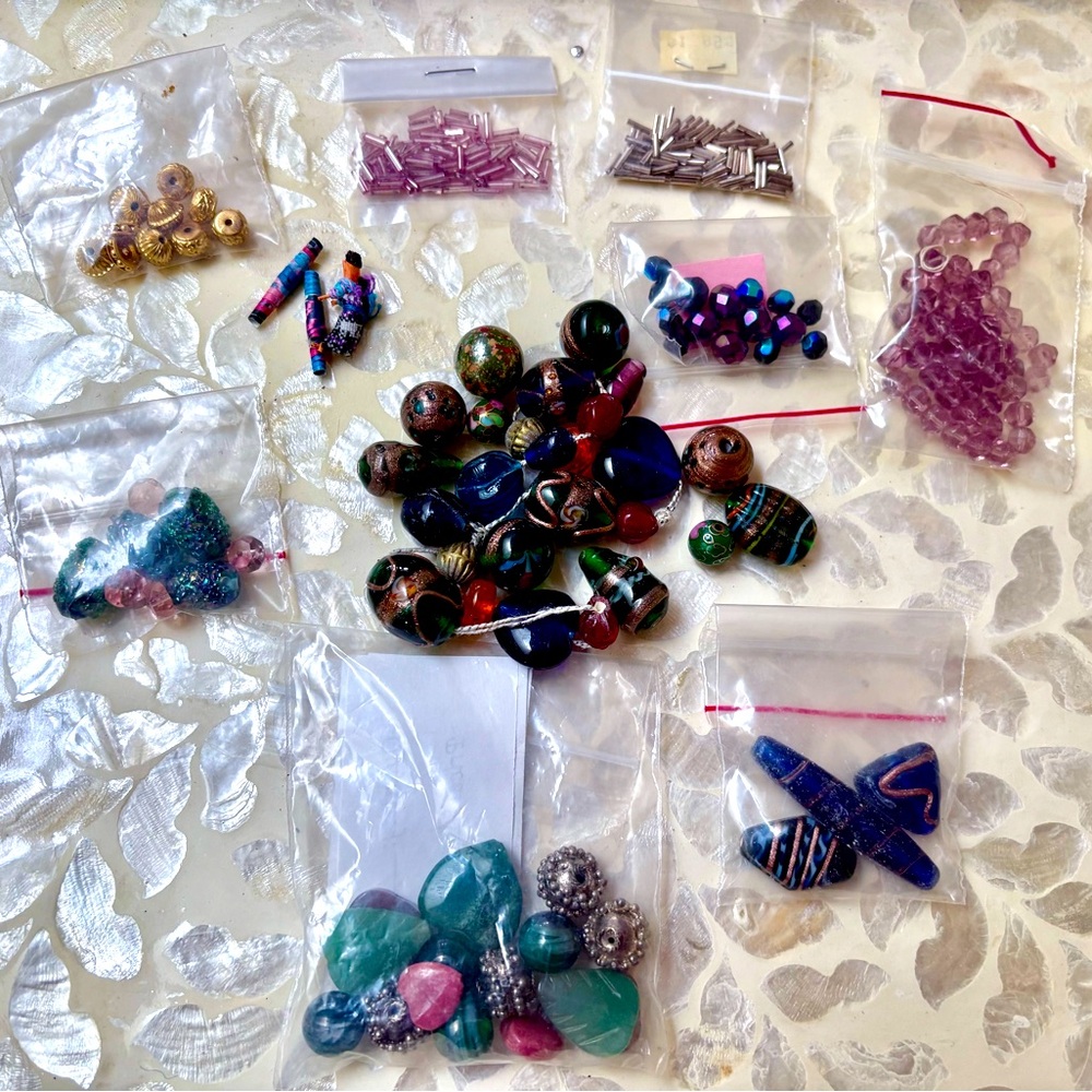 Jewelry making beads lot. Beautiful!